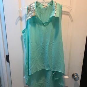 Sequin top